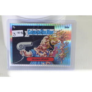 Garbage Pail Kids Blown Joan Trading Card 265b CHROME TOPPS